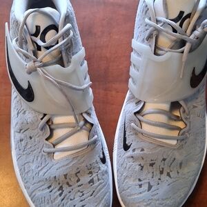 Nike Gray and Black Athletic Shoes